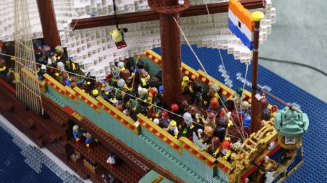 Batavia model - deck view